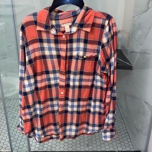 j crew flannel